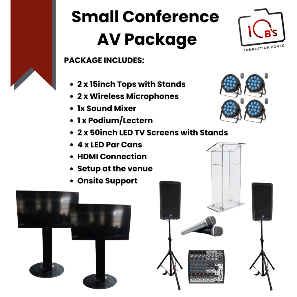 Small Conference AV Package Hire